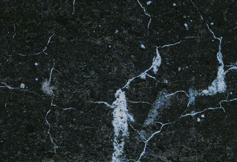 Cracked structural wall from property damage